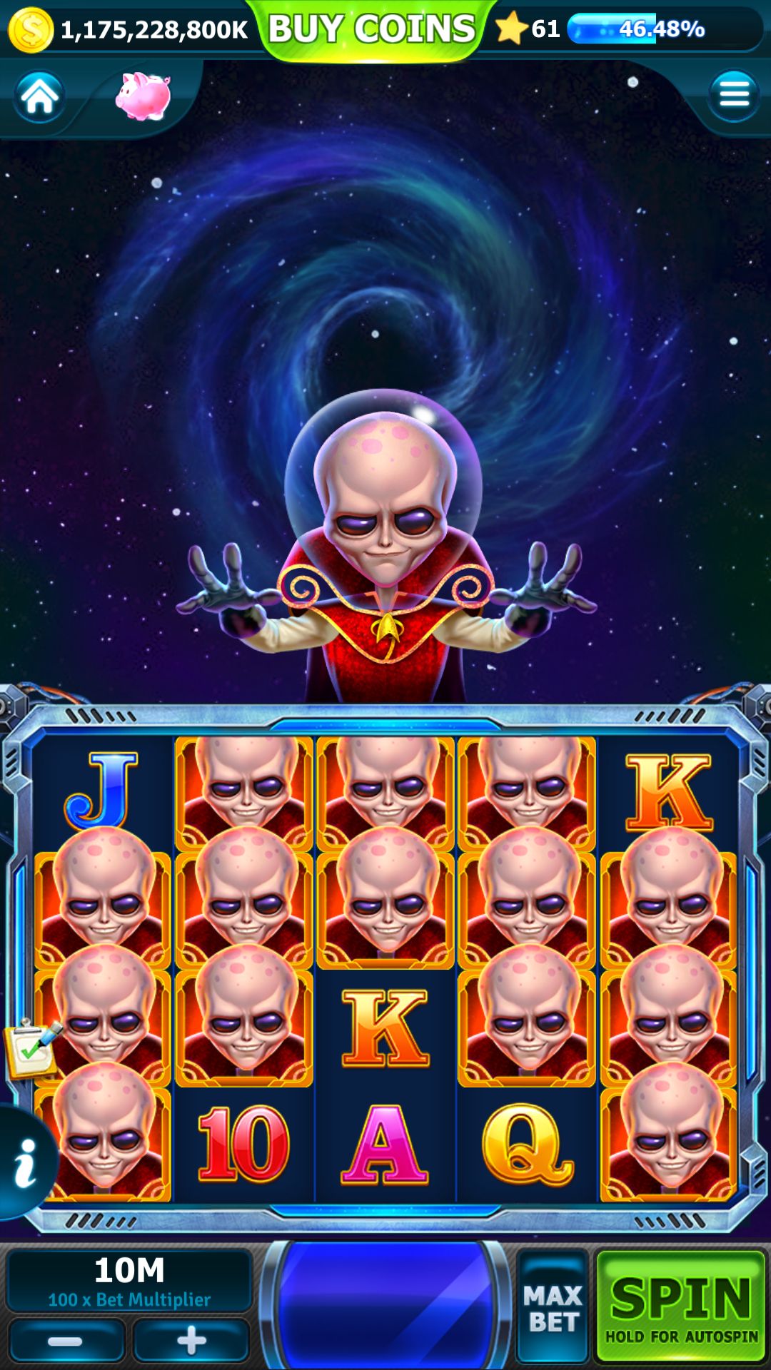 Game screenshot - portrait