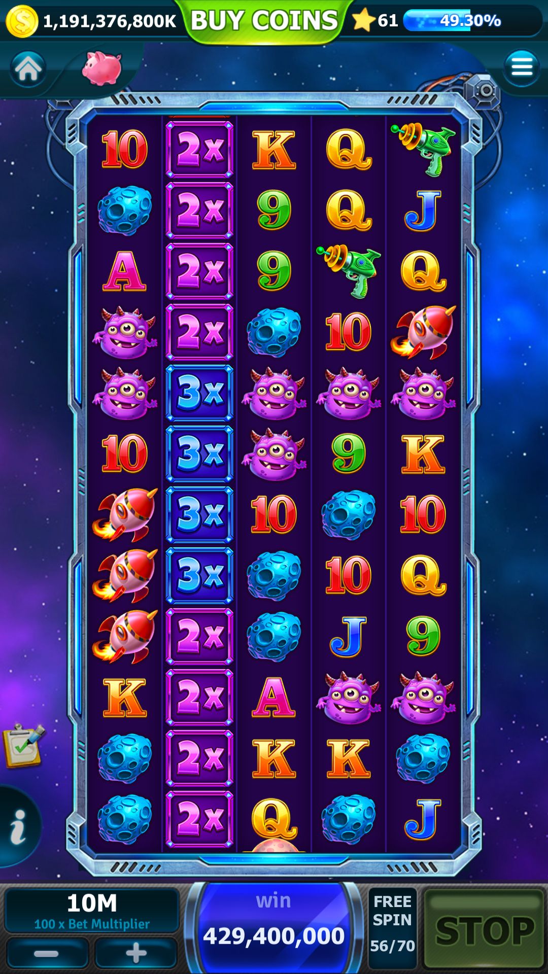 Game screenshot - portrait