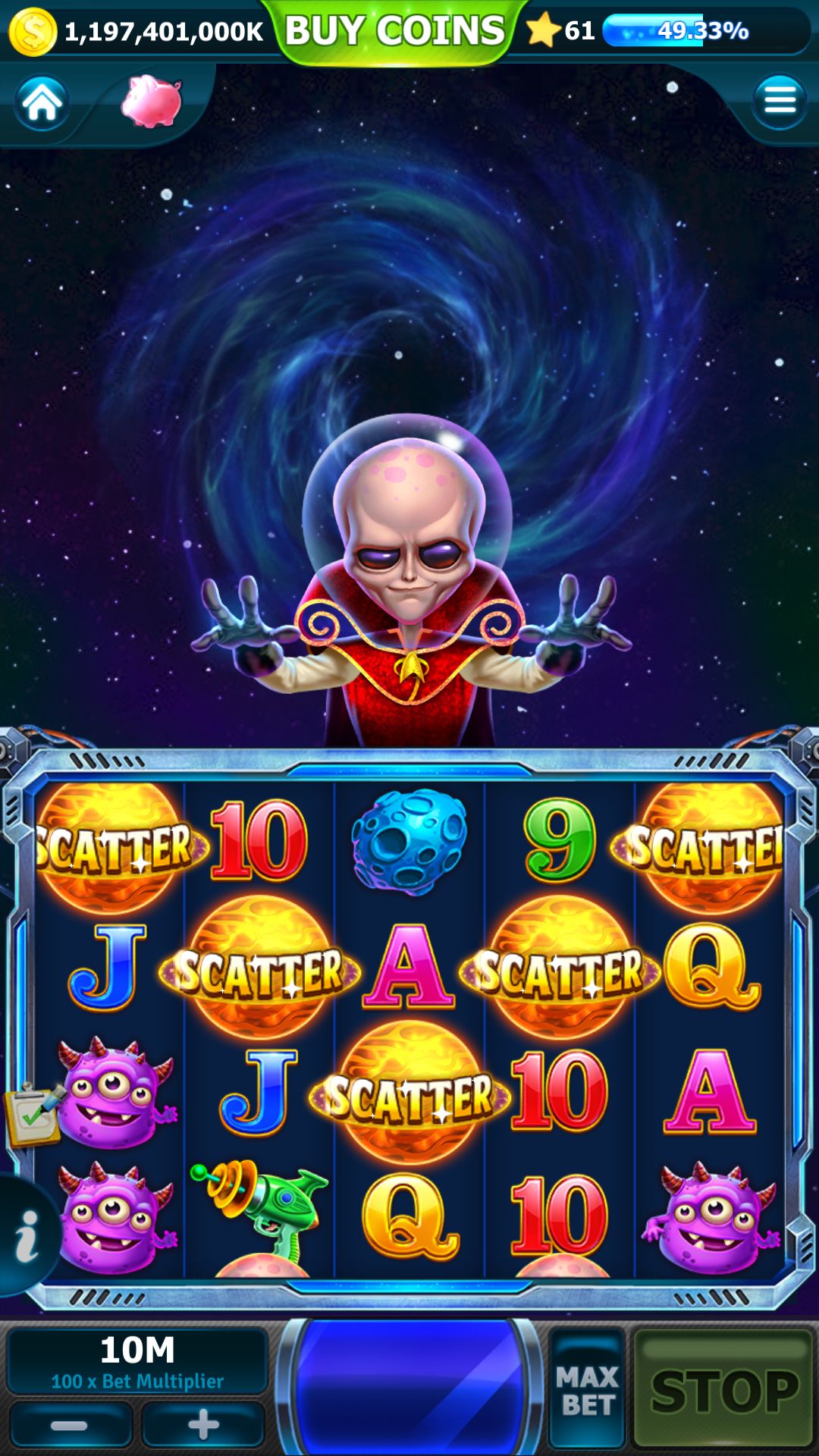 Game screenshot - portrait