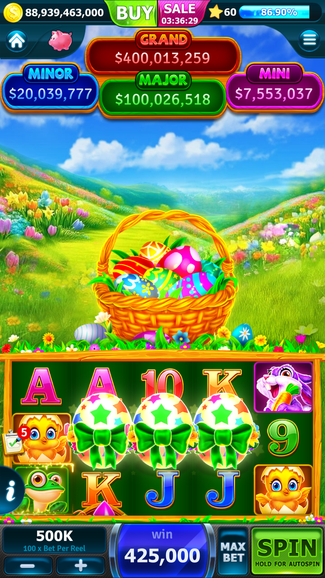 Game screenshot - portrait