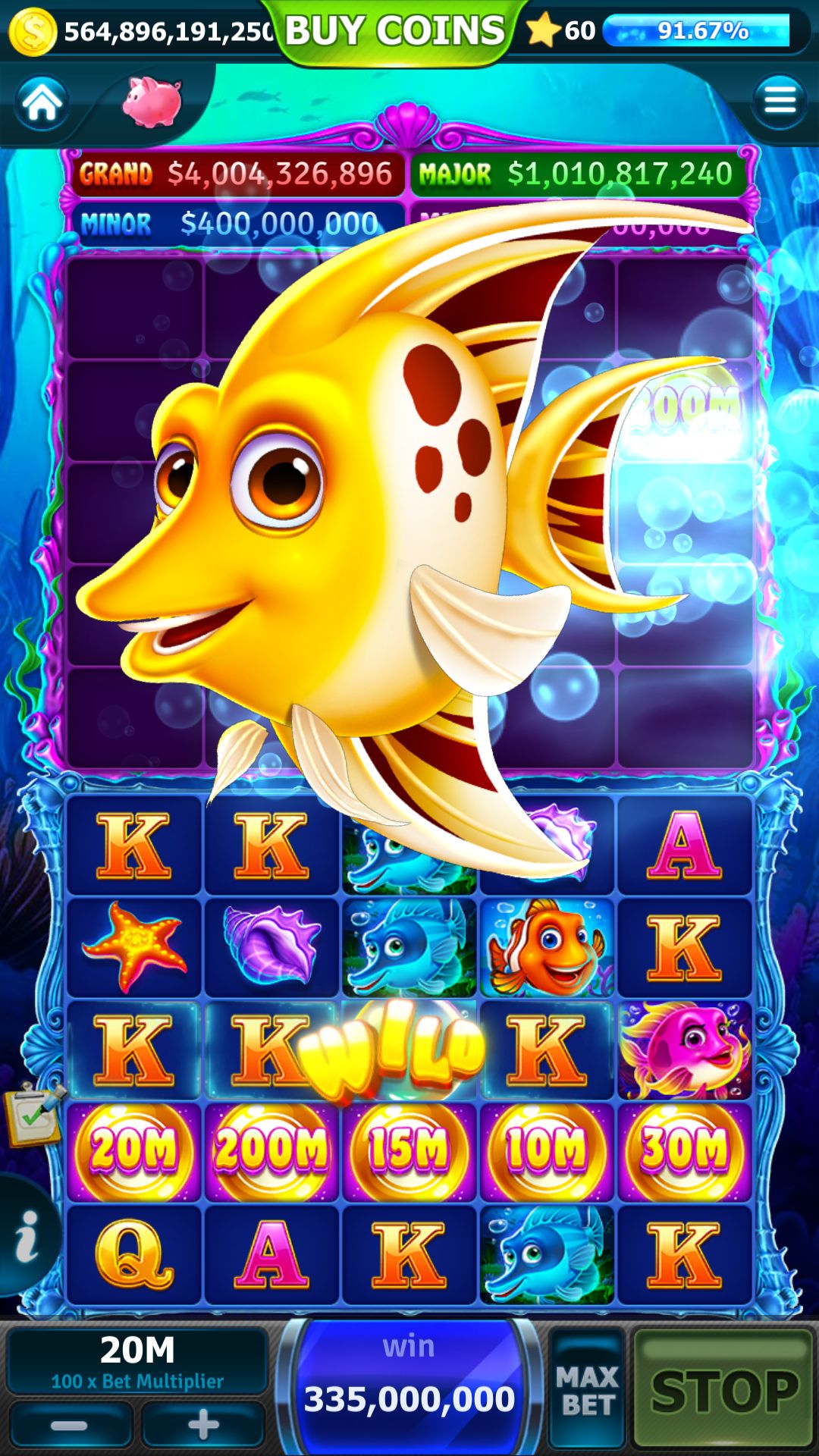 Game screenshot - portrait