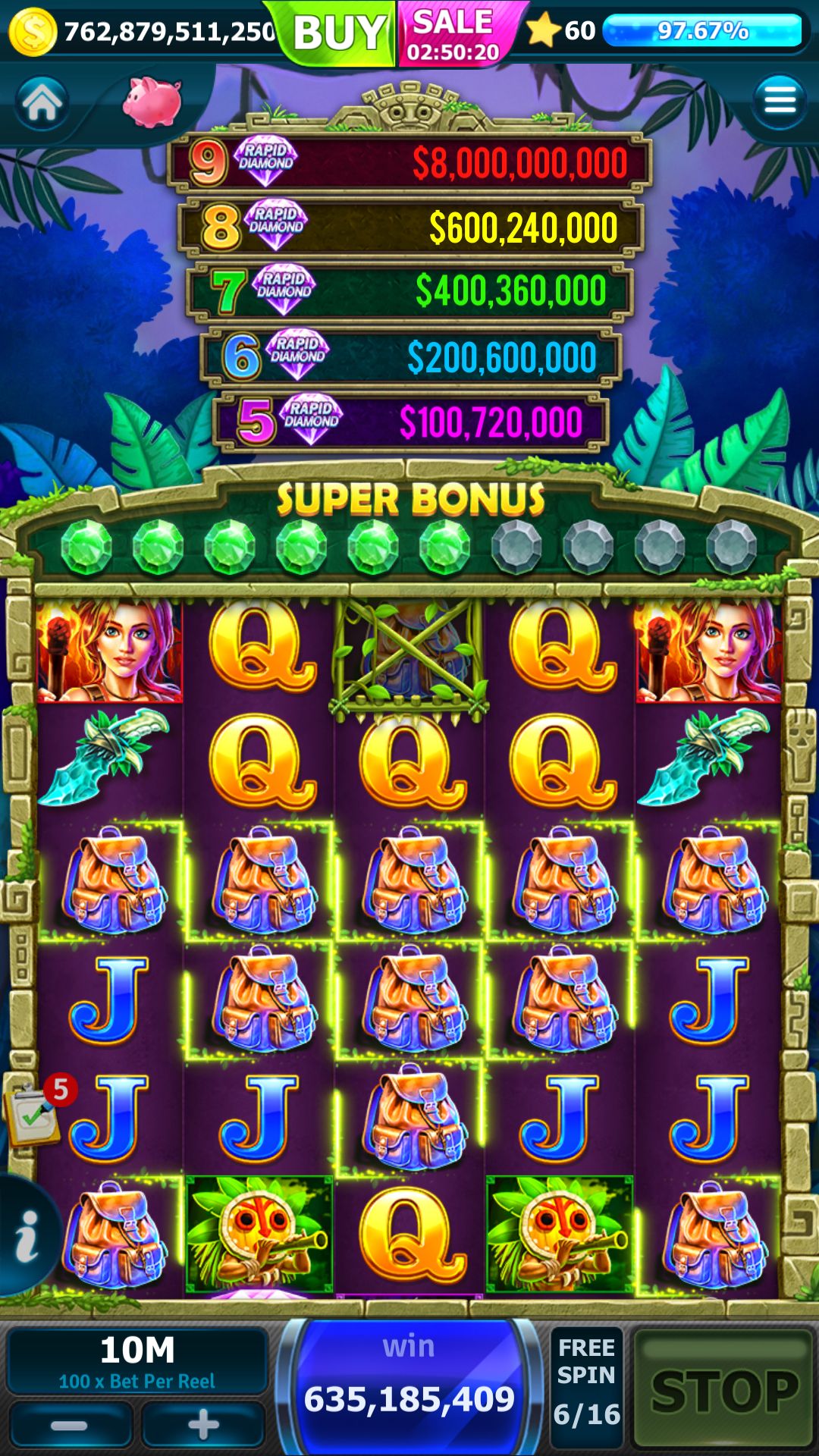 Game screenshot - portrait