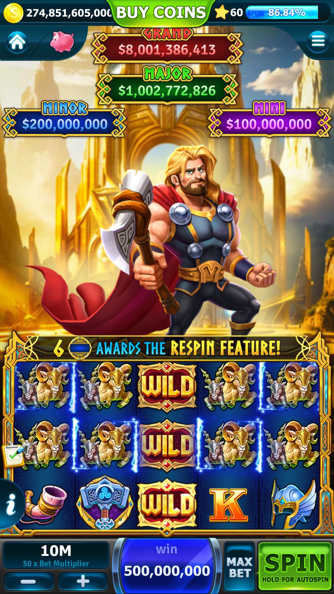 Game screenshot - portrait